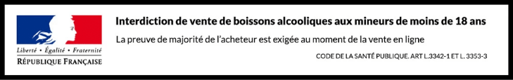 205litres - Bandeau vente alcool